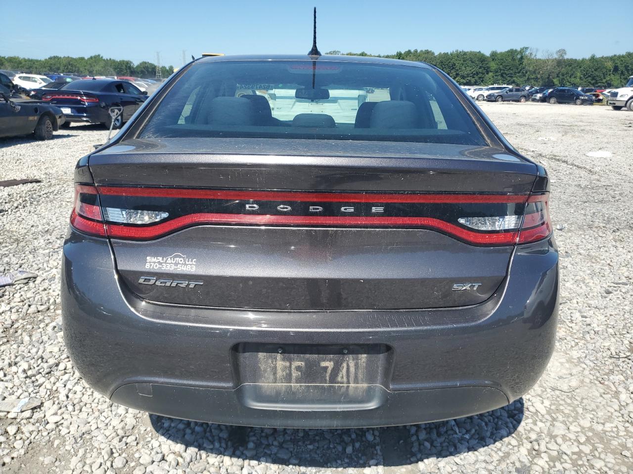 2016 Dodge Dart Sxt VIN: 1C3CDFBB9GD554941 Lot: 62479324