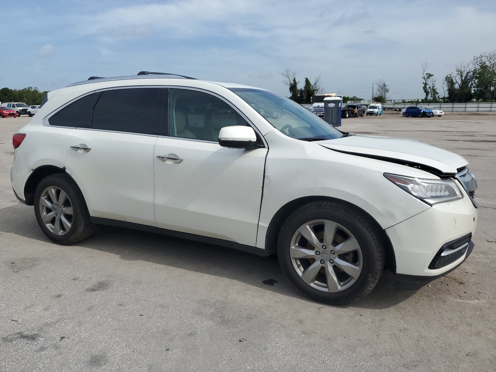 2016 Acura Mdx Advance vin: 5FRYD4H96GB009104