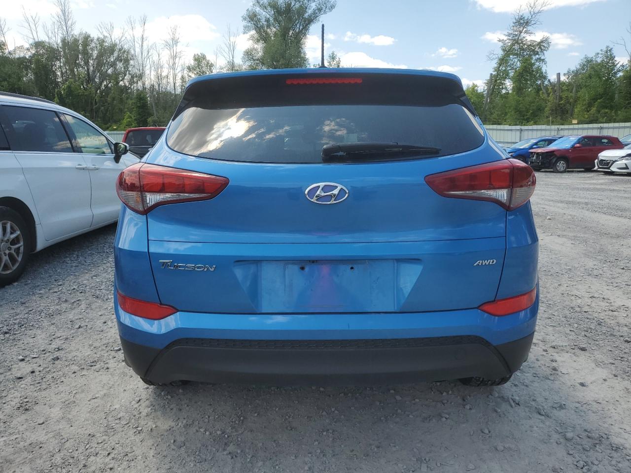 2017 Hyundai Tucson Limited VIN: KM8J3CA44HU407141 Lot: 64629424