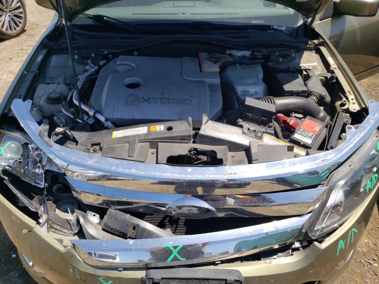 2012 Ford Fusion Hybrid VIN: 3FADP0L3XCR259916 Lot: 64847734