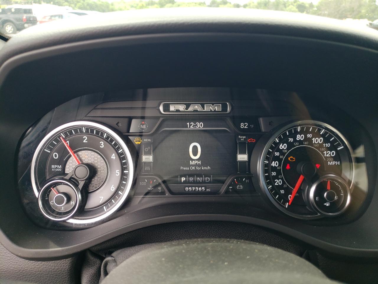 2019 Ram 1500 Big Horn/Lone Star VIN: 1C6SRFBT8KN560306 Lot: 62751614