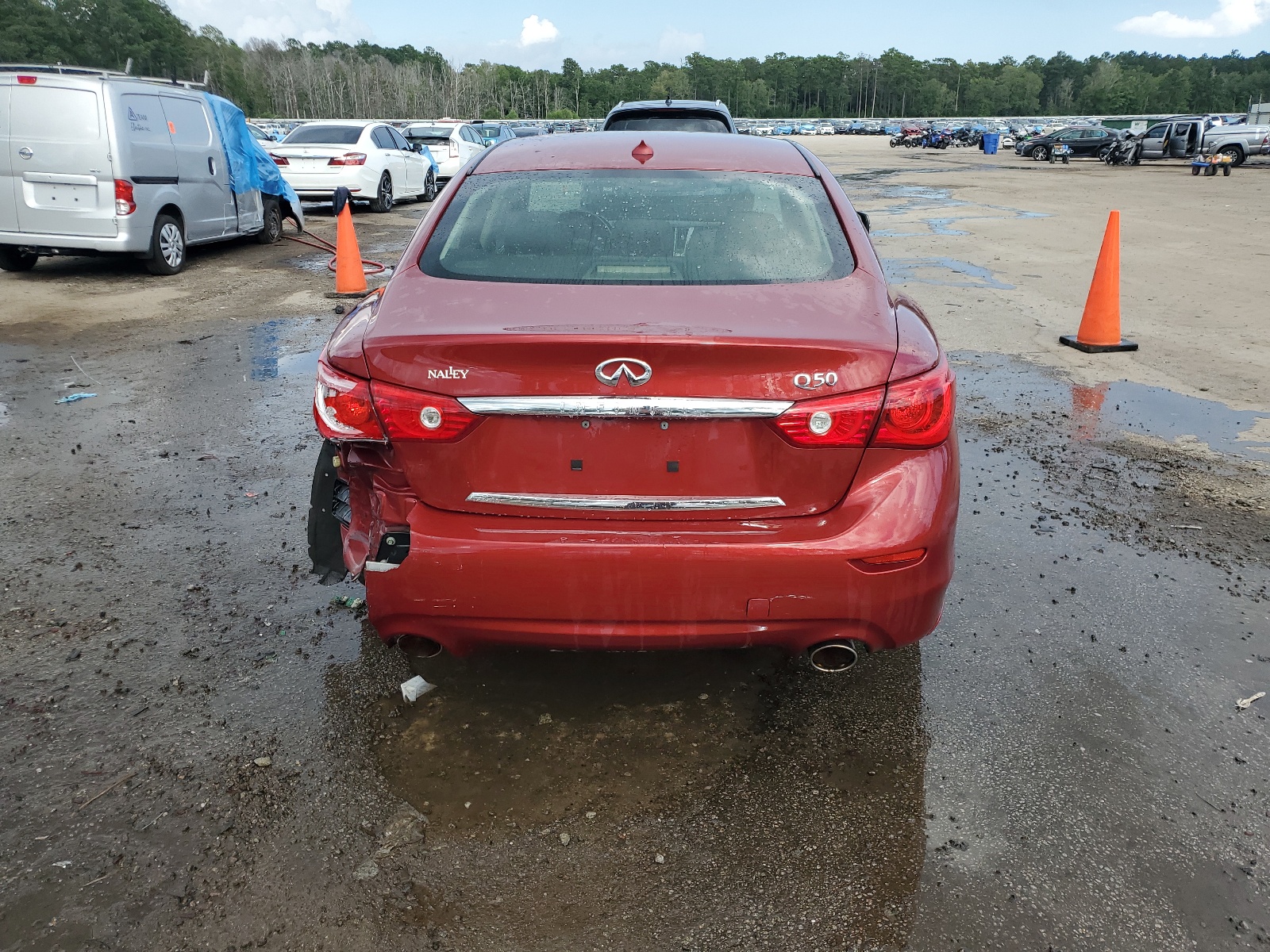 JN1BV7AP5EM679233 2014 Infiniti Q50 Base