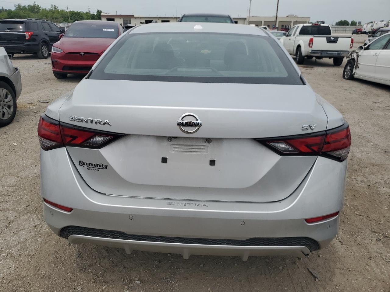 2020 Nissan Sentra Sv VIN: 3N1AB8CV6LY237674 Lot: 61375734