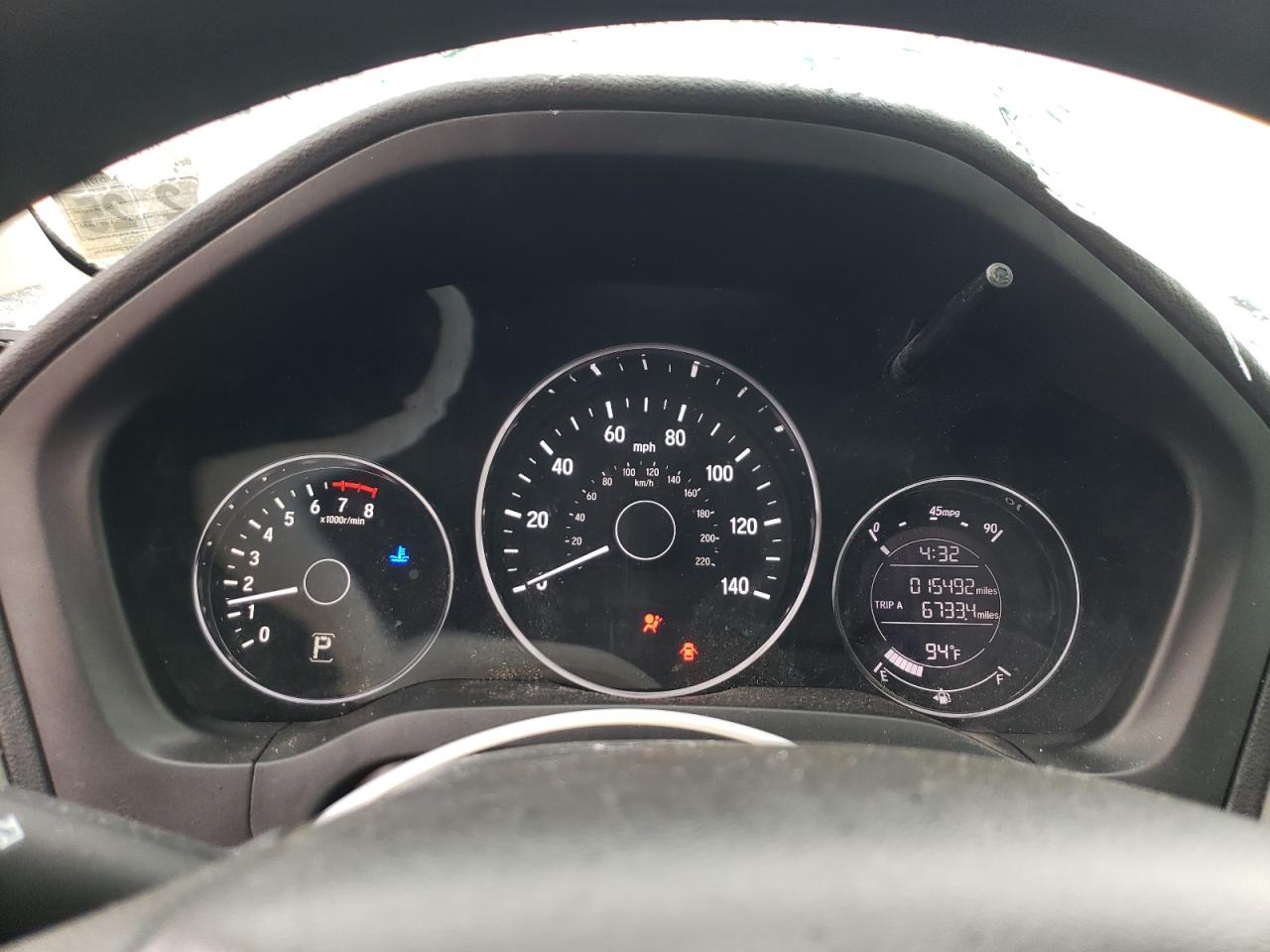 2019 Honda Hr-V Lx VIN: 3CZRU6H37KG734558 Lot: 63585524