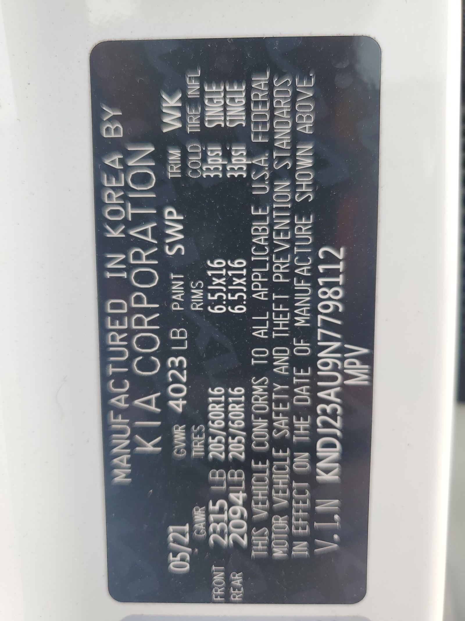 KNDJ23AU9N7798112 2022 Kia Soul Lx