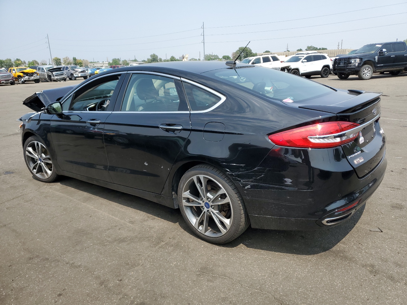 2017 Ford Fusion Titanium vin: 3FA6P0K98HR364699