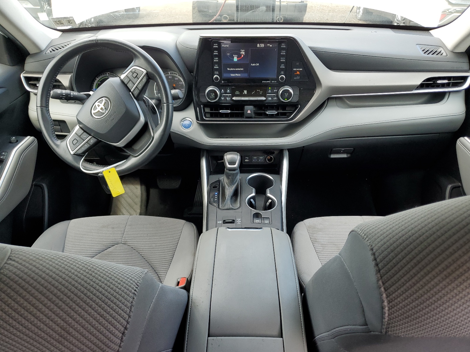 5TDBBRCHXNS550318 2022 Toyota Highlander Hybrid Le