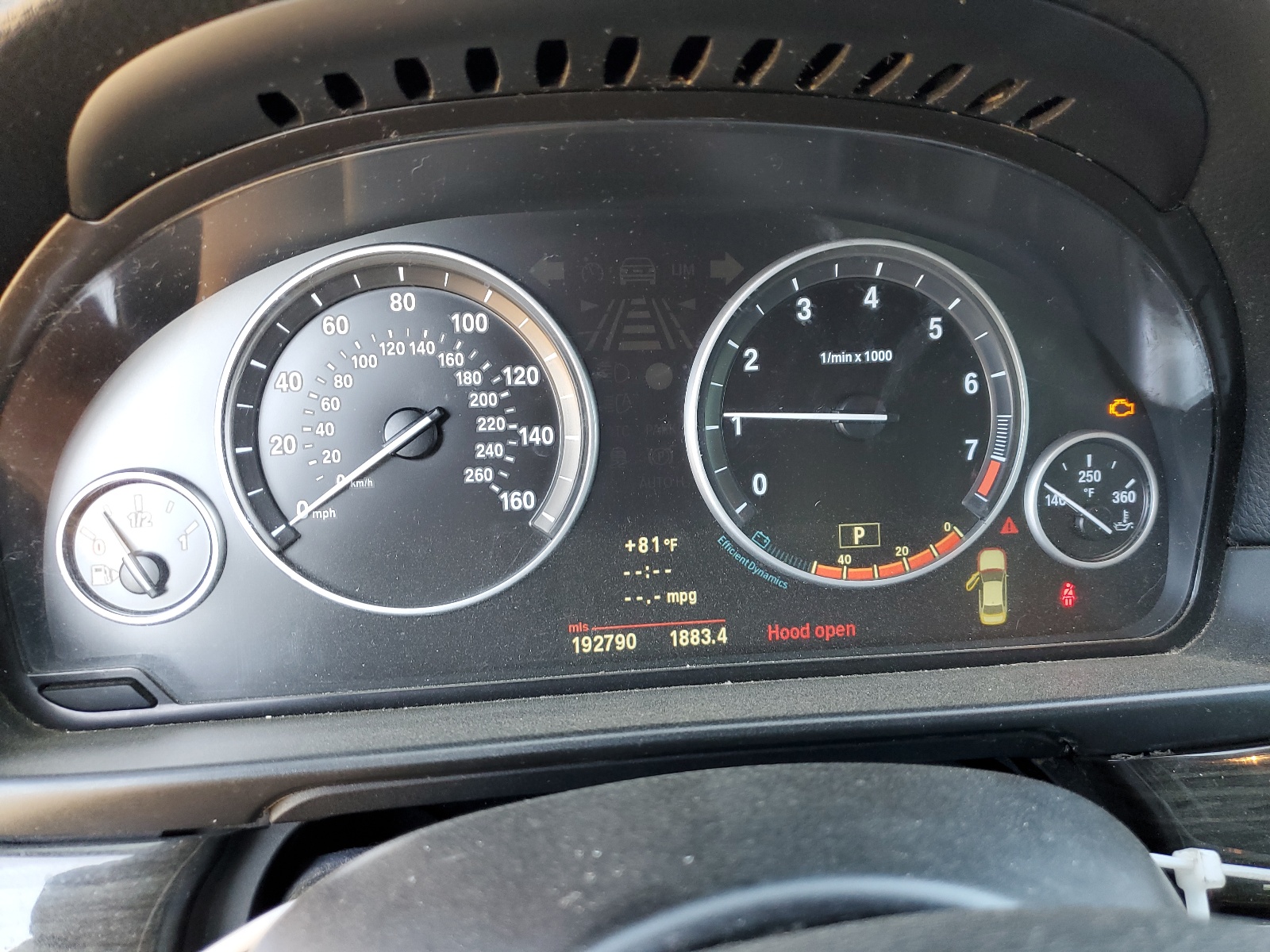 2013 BMW 535 I vin: WBAFR7C55DC827123