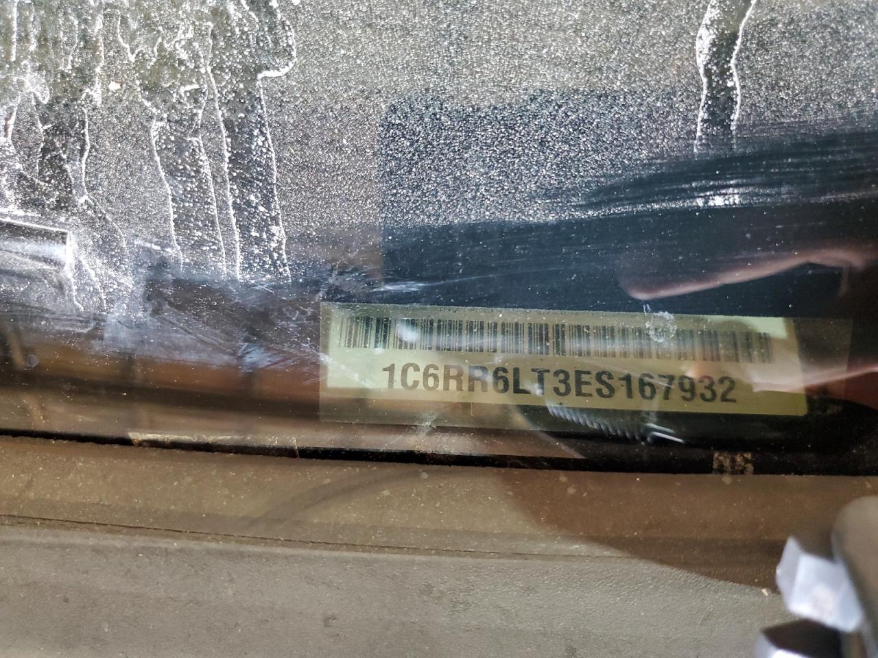 2014 Ram 1500 Slt VIN: 1C6RR6LT3ES167932 Lot: 64250834