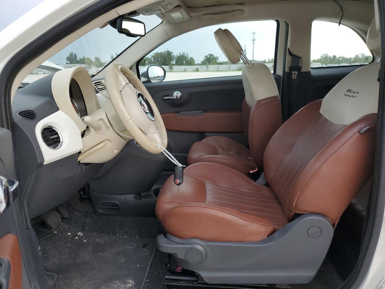 2012 Fiat 500 Lounge VIN: 3C3CFFER4CT328507 Lot: 63981984