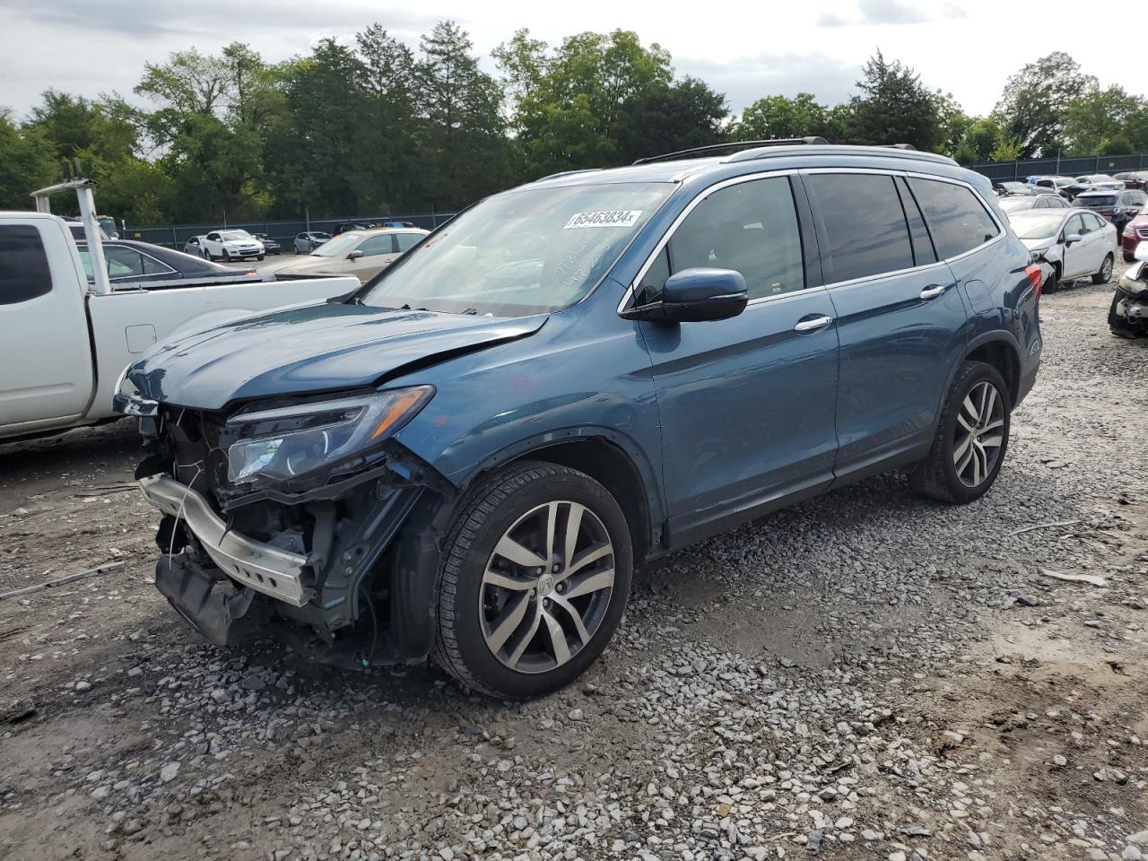 2016 Honda Pilot Elite VIN: 5FNYF6H01GB120734 Lot: 65463834