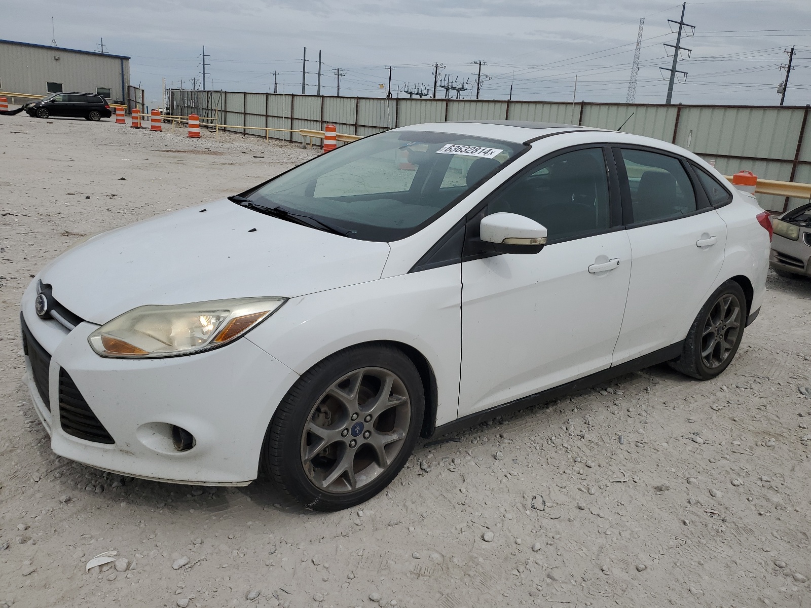 2014 Ford Focus Se vin: 1FADP3F2XEL455523