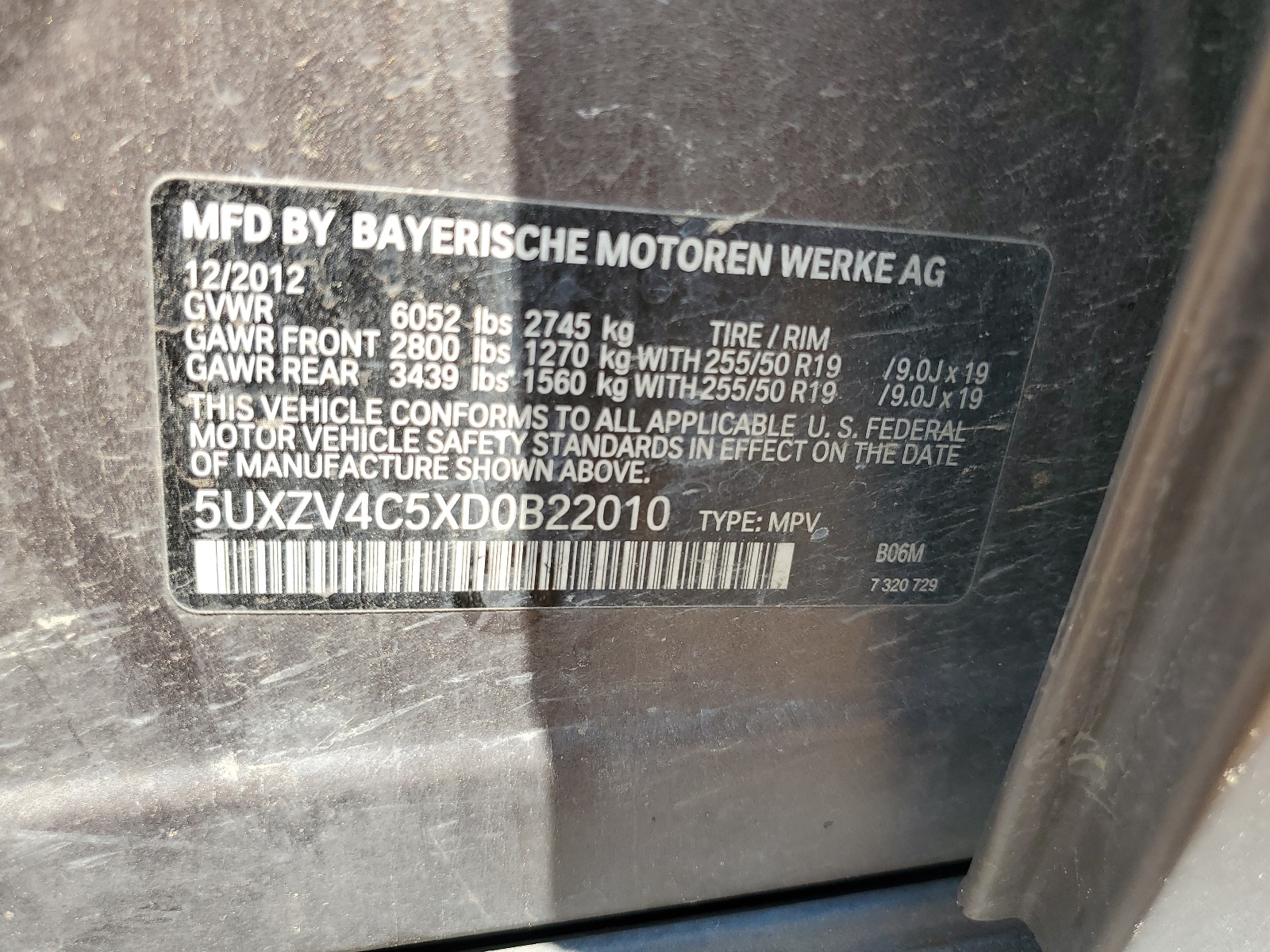 5UXZV4C5XD0B22010 2013 BMW X5 xDrive35I