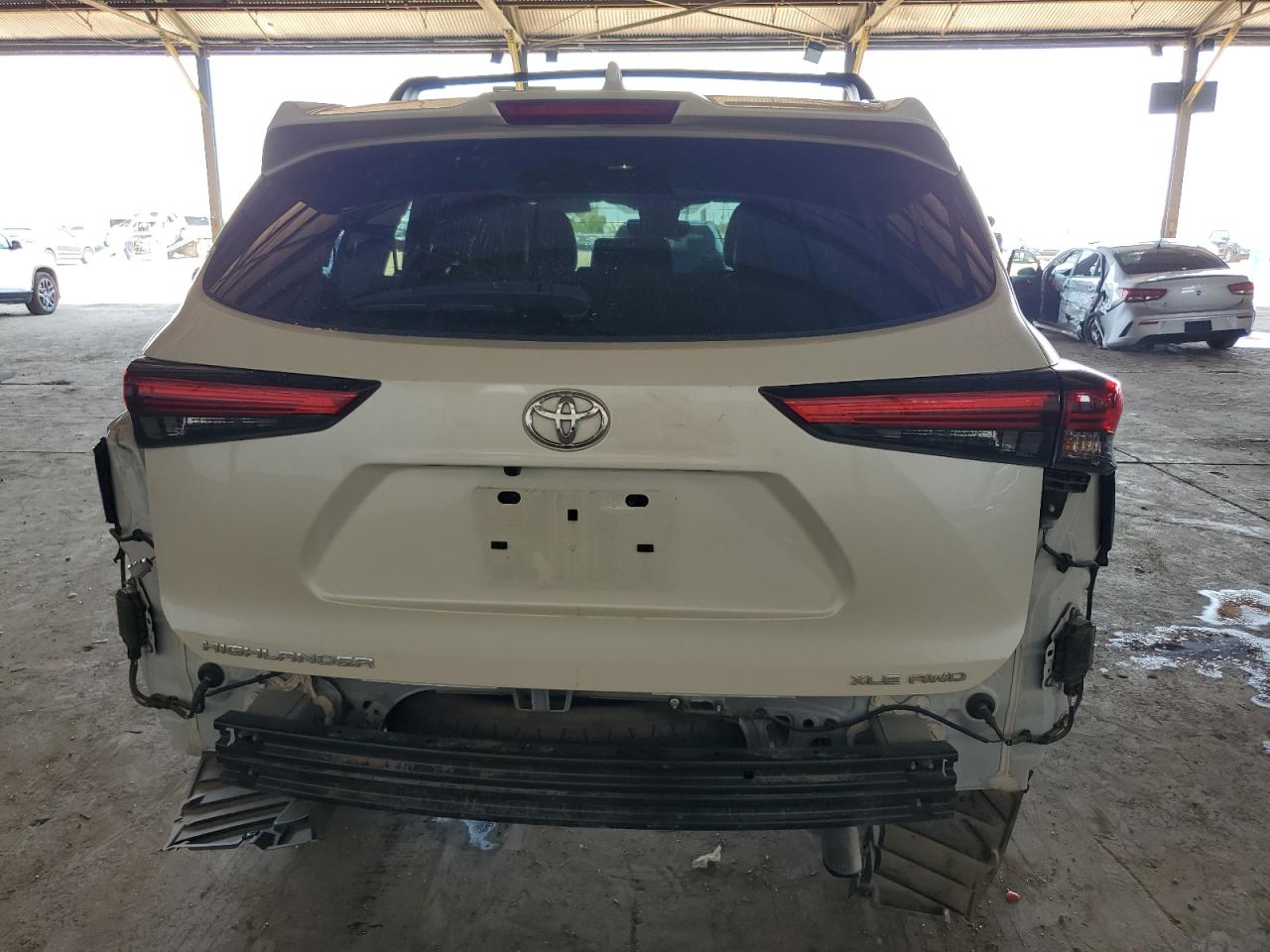 2021 Toyota Highlander Xle VIN: 5TDHZRBH9MS133536 Lot: 62689204