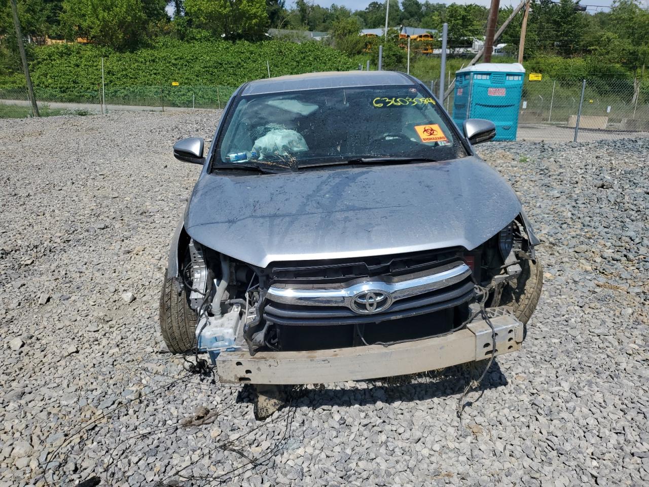 2016 Toyota Highlander Le VIN: 5TDZKRFH6GS134196 Lot: 63603084