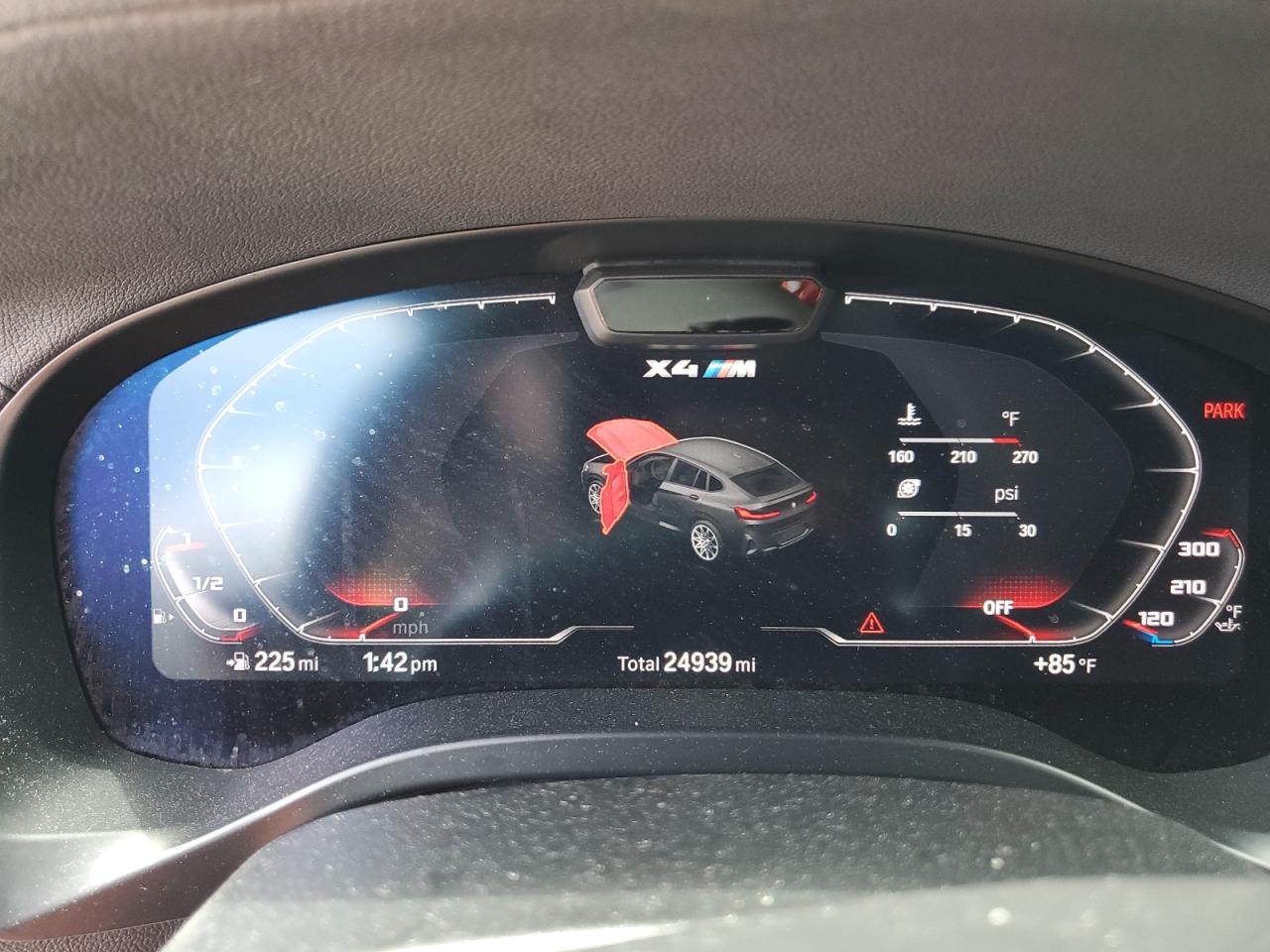 2022 BMW X4 M VIN: 5YM23EC08N9M55780 Lot: 63872754