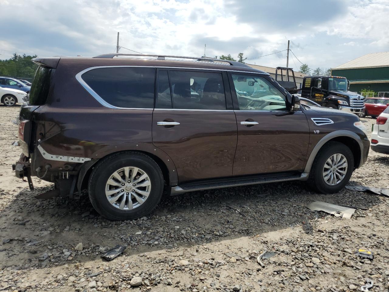 2017 Nissan Armada Sv VIN: JN8AY2NC5H9506737 Lot: 63457474