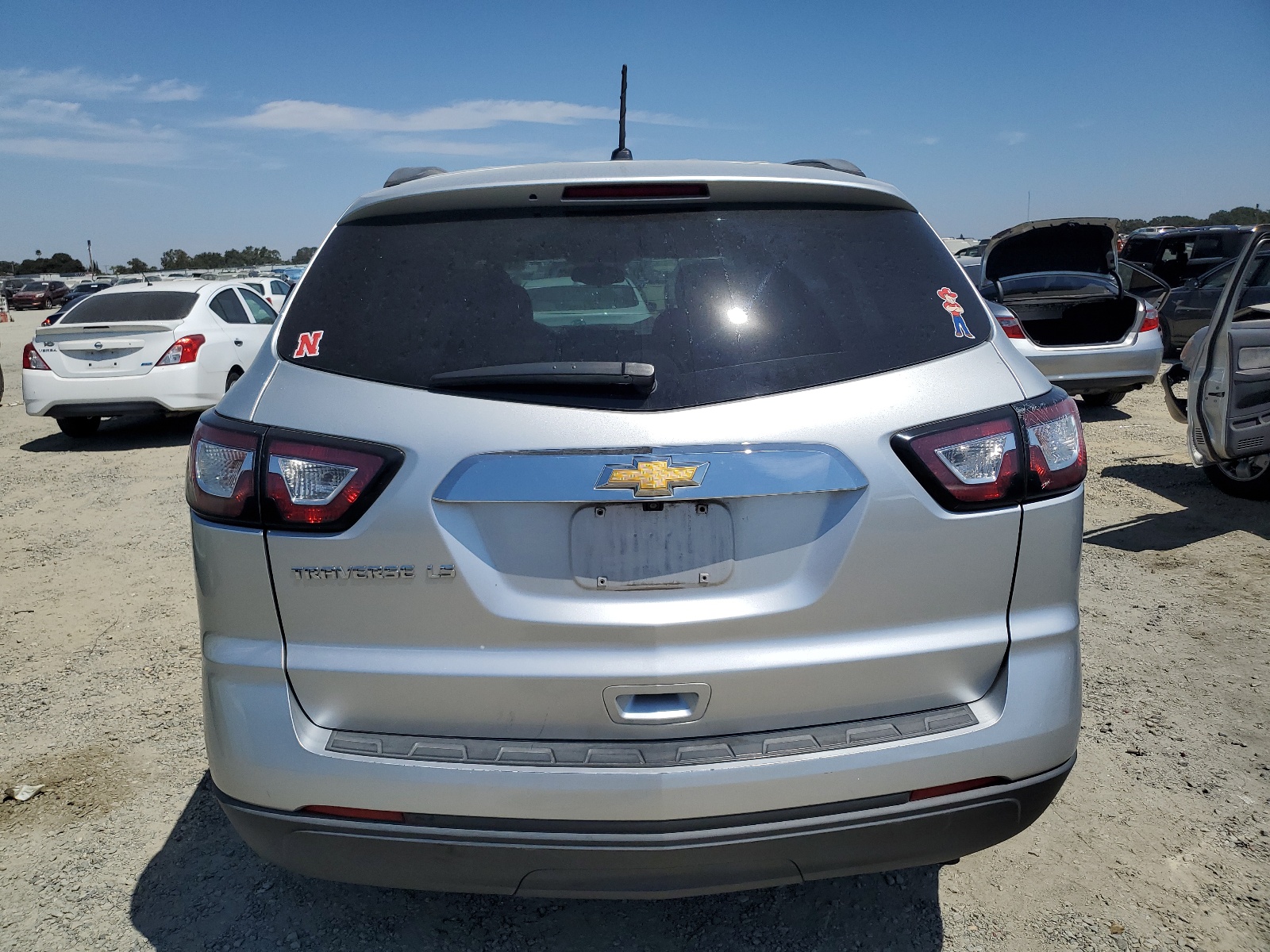 1GNKRFEDXEJ152597 2014 Chevrolet Traverse Ls