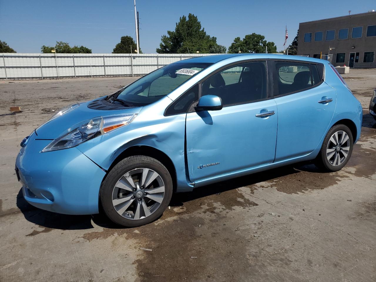 2015 Nissan Leaf S VIN: 1N4AZ0CP3FC330649 Lot: 65036804