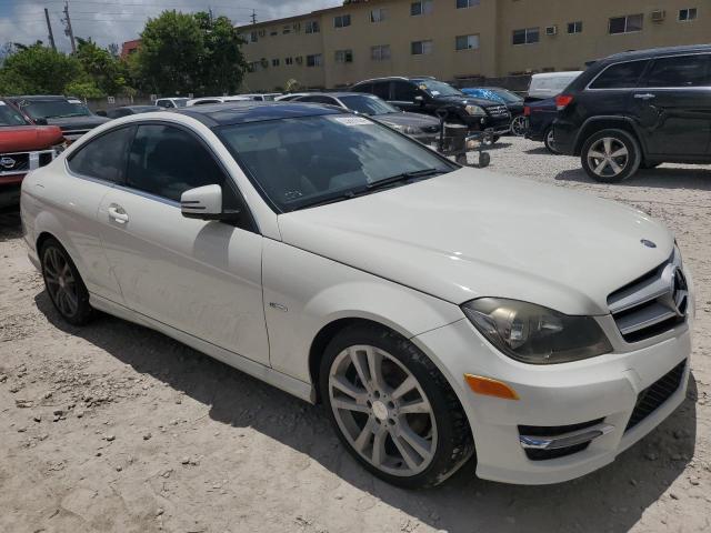  MERCEDES-BENZ C-CLASS 2012 White