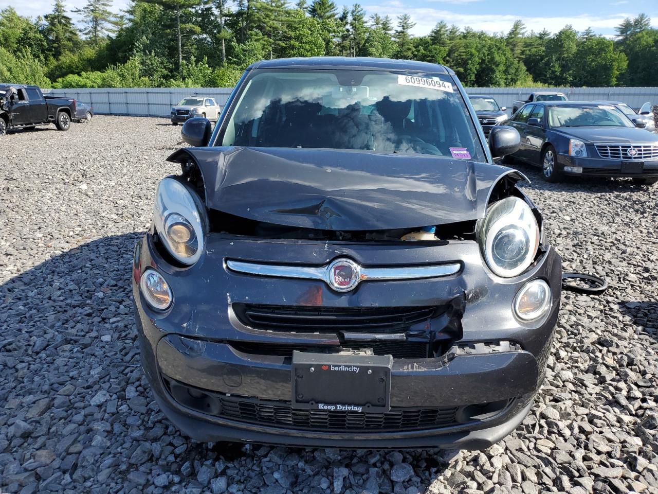 2017 Fiat 500L Pop VIN: ZFBCFAAH4HZ039058 Lot: 60996094