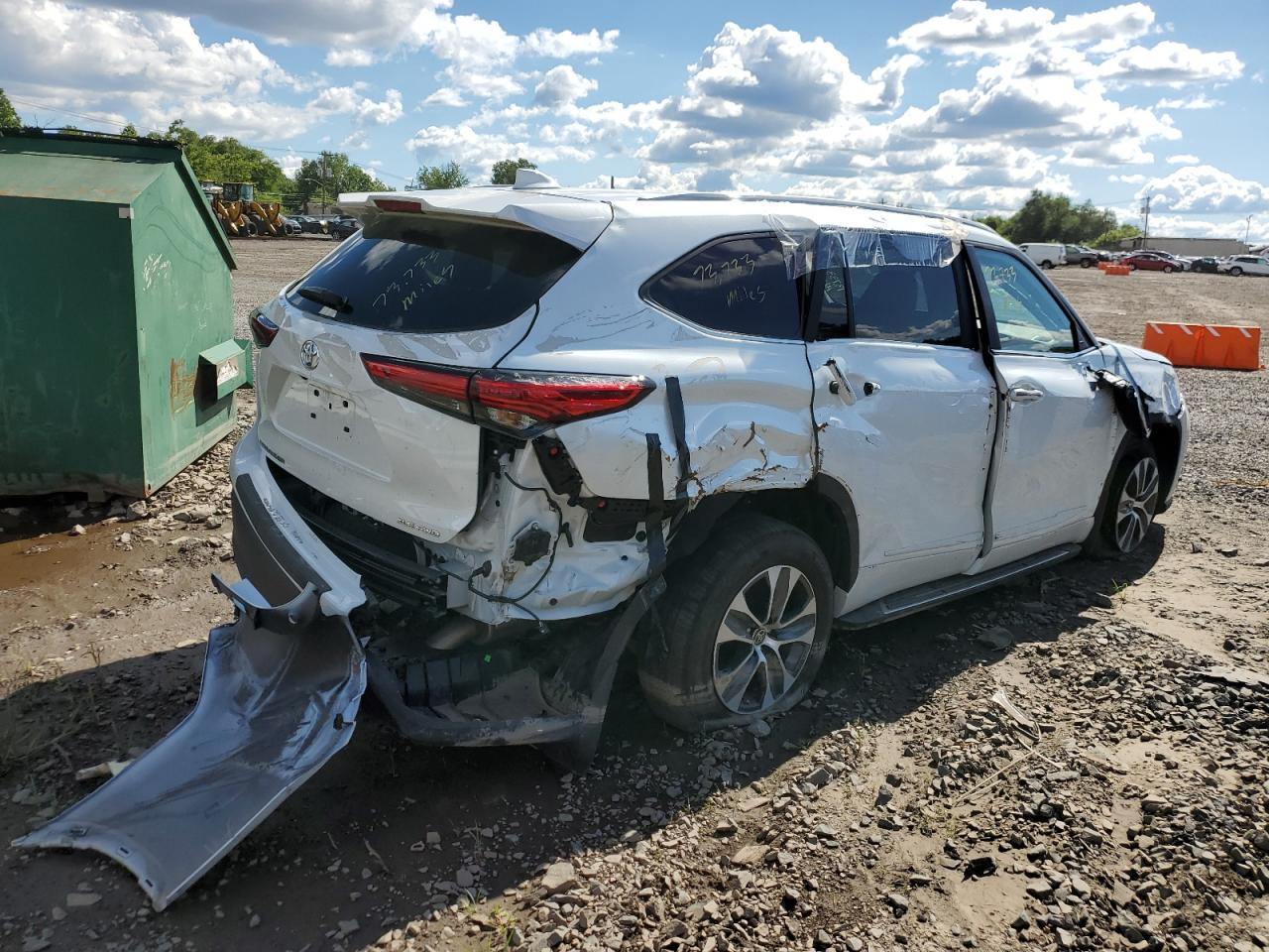 2023 Toyota Highlander L VIN: 5TDKDRBH6PS022144 Lot: 49167044