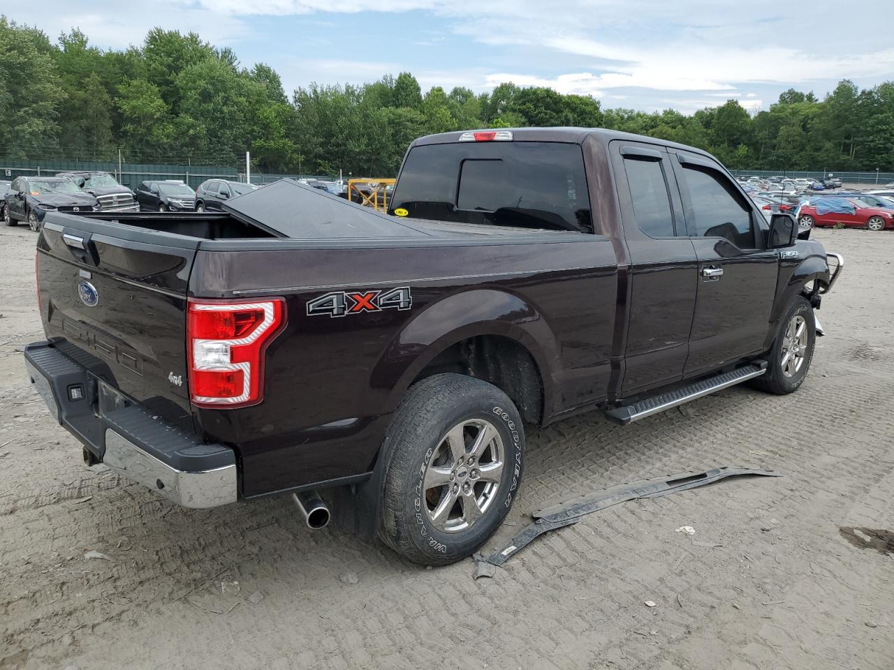 2018 Ford F150 Super Cab VIN: 1FTFX1E57JKC68078 Lot: 63239214
