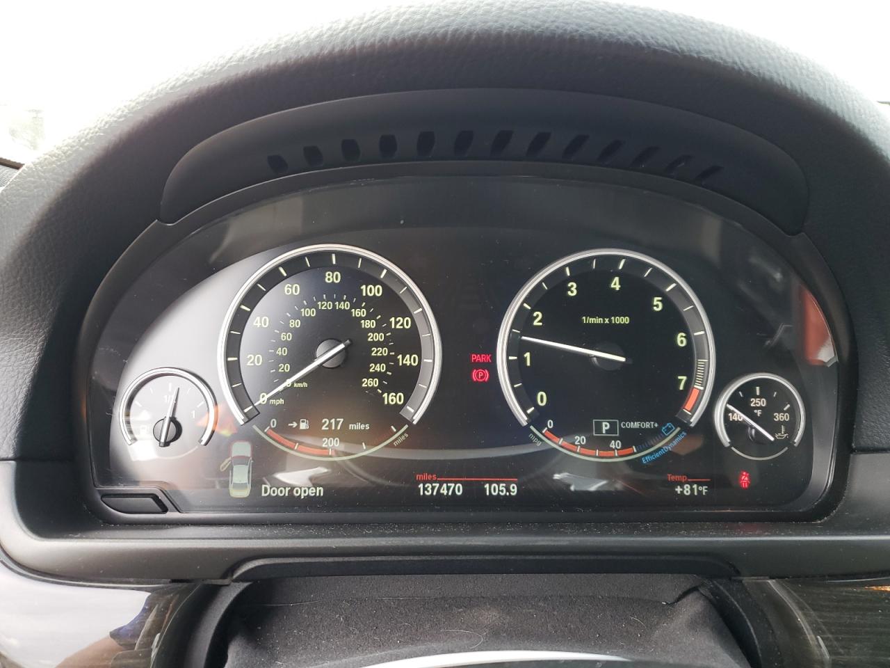 2012 BMW 550 Xi VIN: WBAFU9C56CC786896 Lot: 64647934