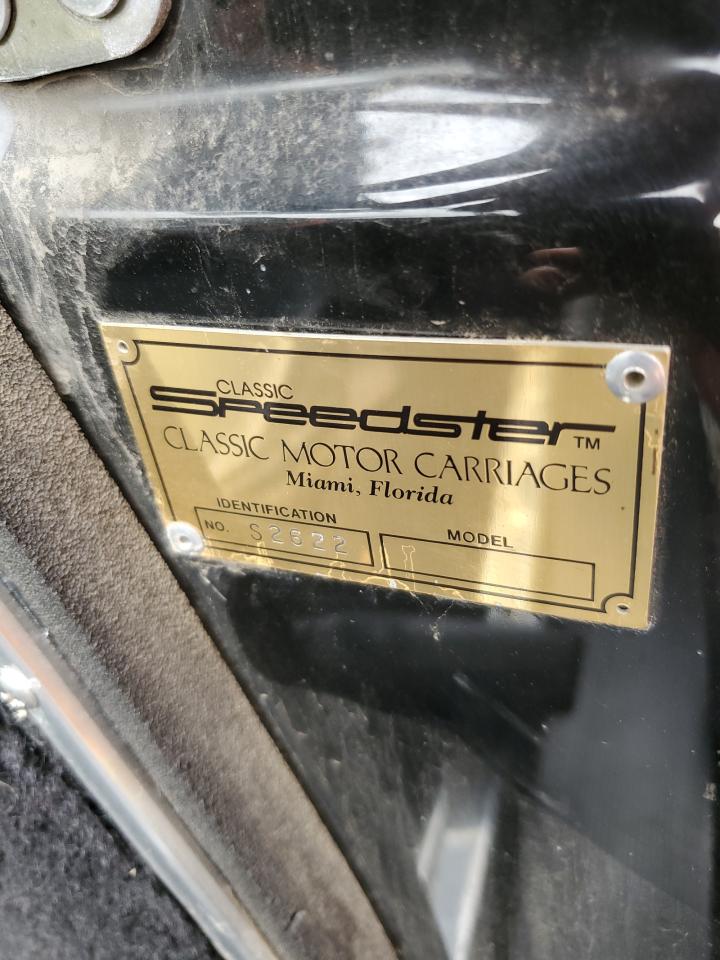 1956 Porsche Speedster VIN: S2622 Lot: 63320884