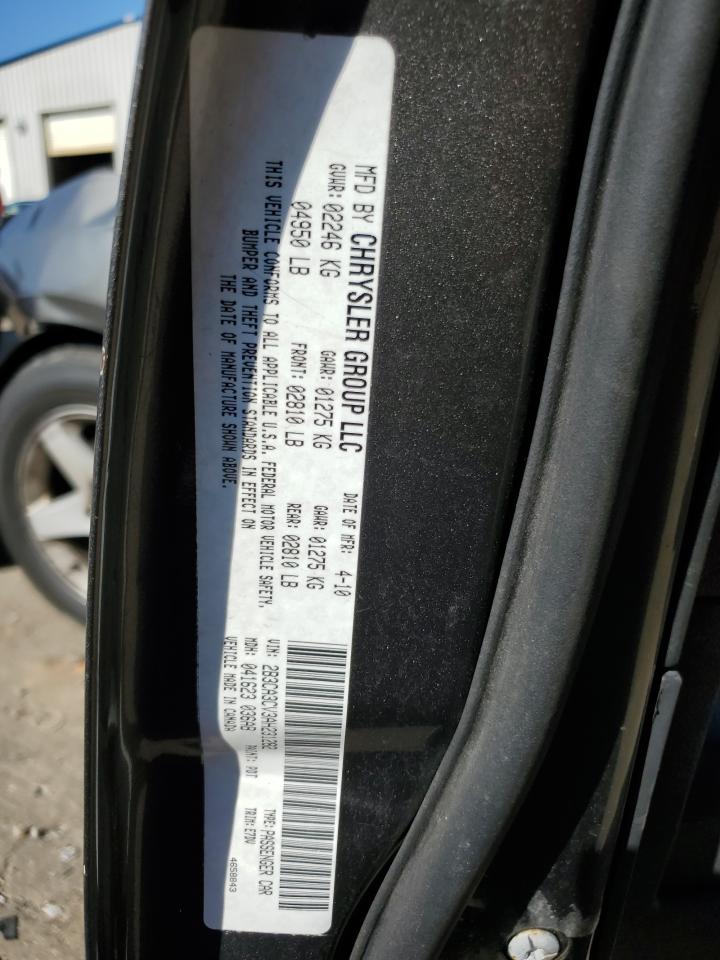 2B3CA3CV3AH231282 2010 Dodge Charger Sxt 2B3CA3CV3AH231282 2010 Dodge Charger Sxt