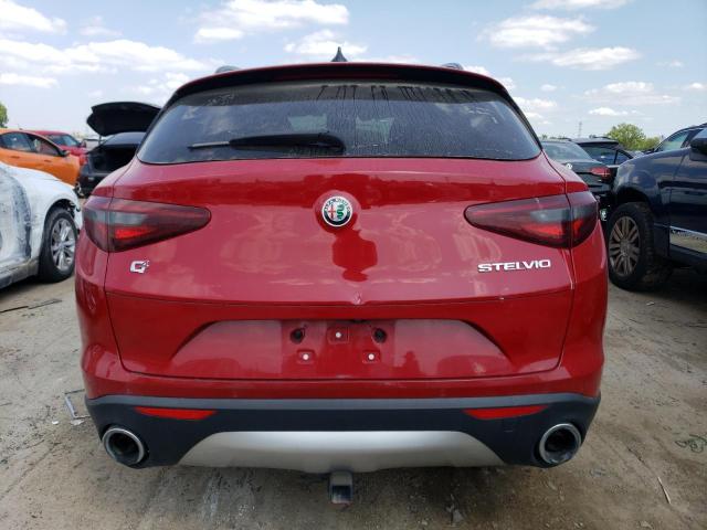  ALFA ROMEO STELVIO 2018 Червоний