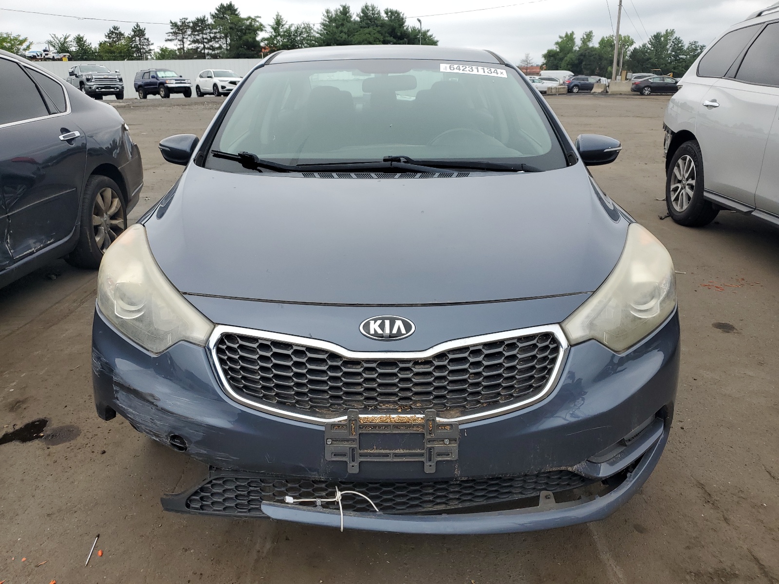 2014 Kia Forte Ex vin: KNAFX4A85E5121924