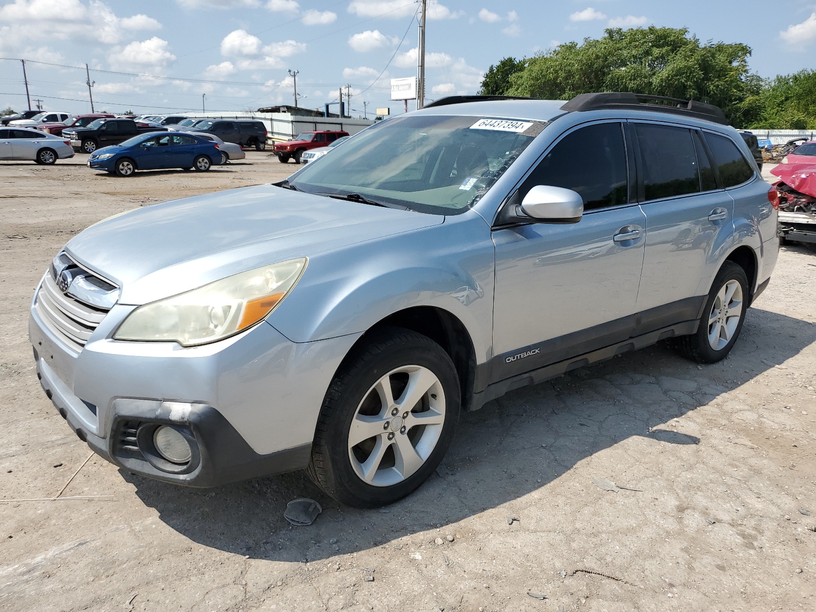 2013 Subaru Outback 2.5I Premium vin: 4S4BRBCC5D3266887