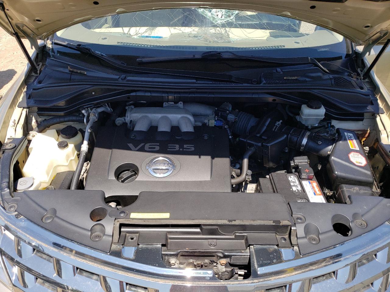 2005 Nissan Murano Sl VIN: JN8AZ08W65W401466 Lot: 63960894