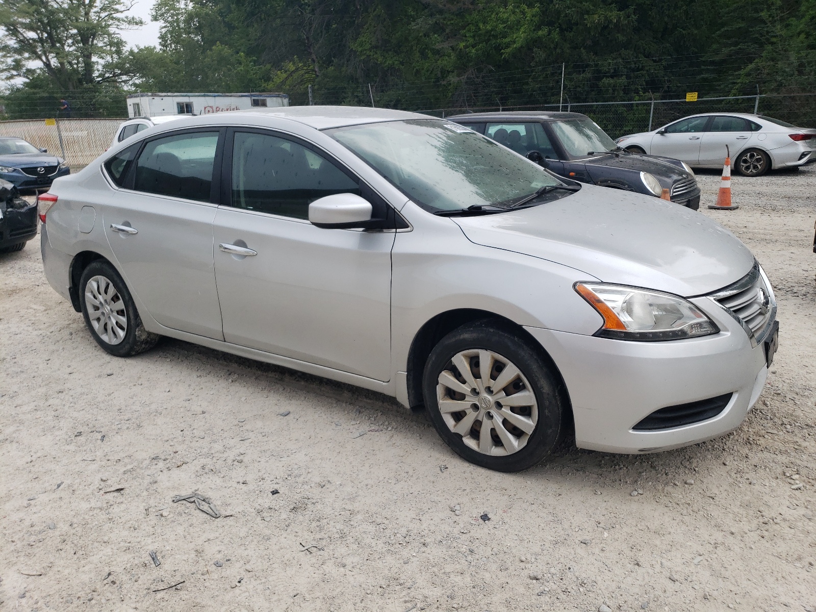 2014 Nissan Sentra S vin: 3N1AB7AP6EL671513