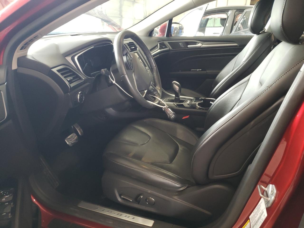 2014 Ford Fusion Titanium VIN: 3FA6P0K92ER198420 Lot: 63839374