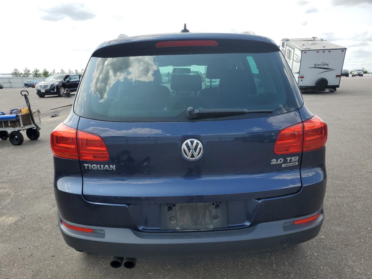 2013 Volkswagen Tiguan S VIN: WVGBV7AXXDW552389 Lot: 62734614