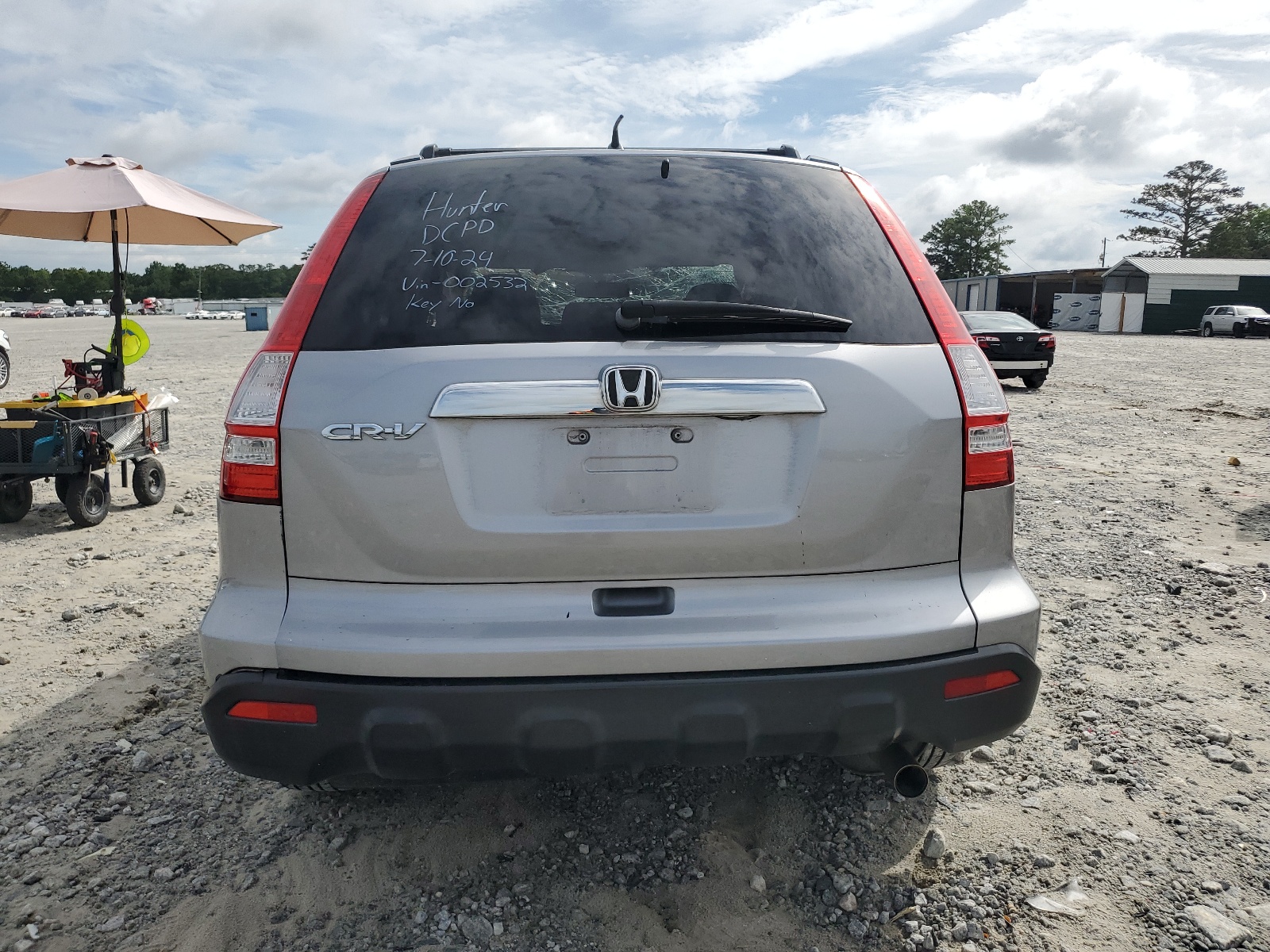 JHLRE38507C002532 2007 Honda Cr-V Ex