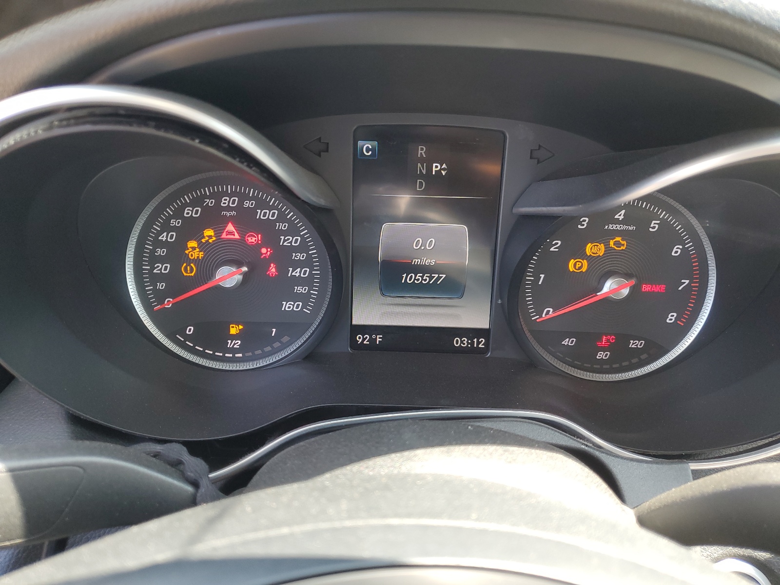 55SWF4JB4GU098301 2016 Mercedes-Benz C 300