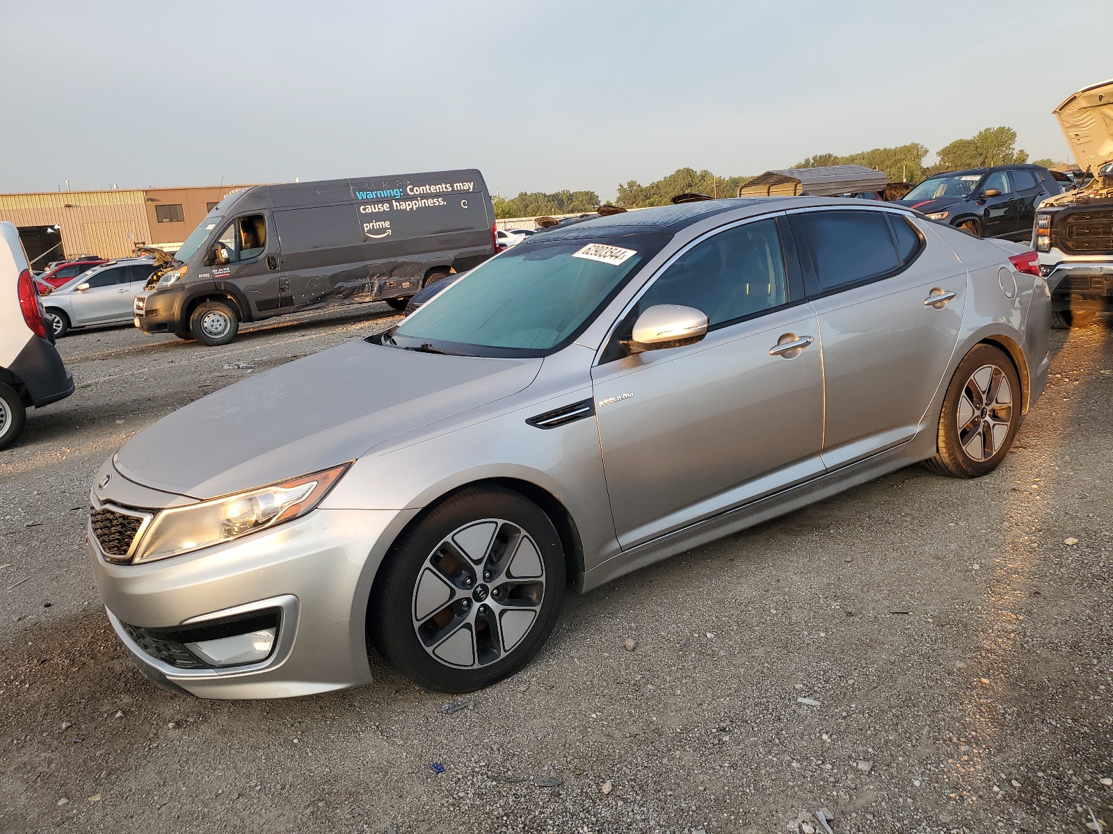 2013 Kia Optima Hybrid vin: KNAGM4AD0D5040161