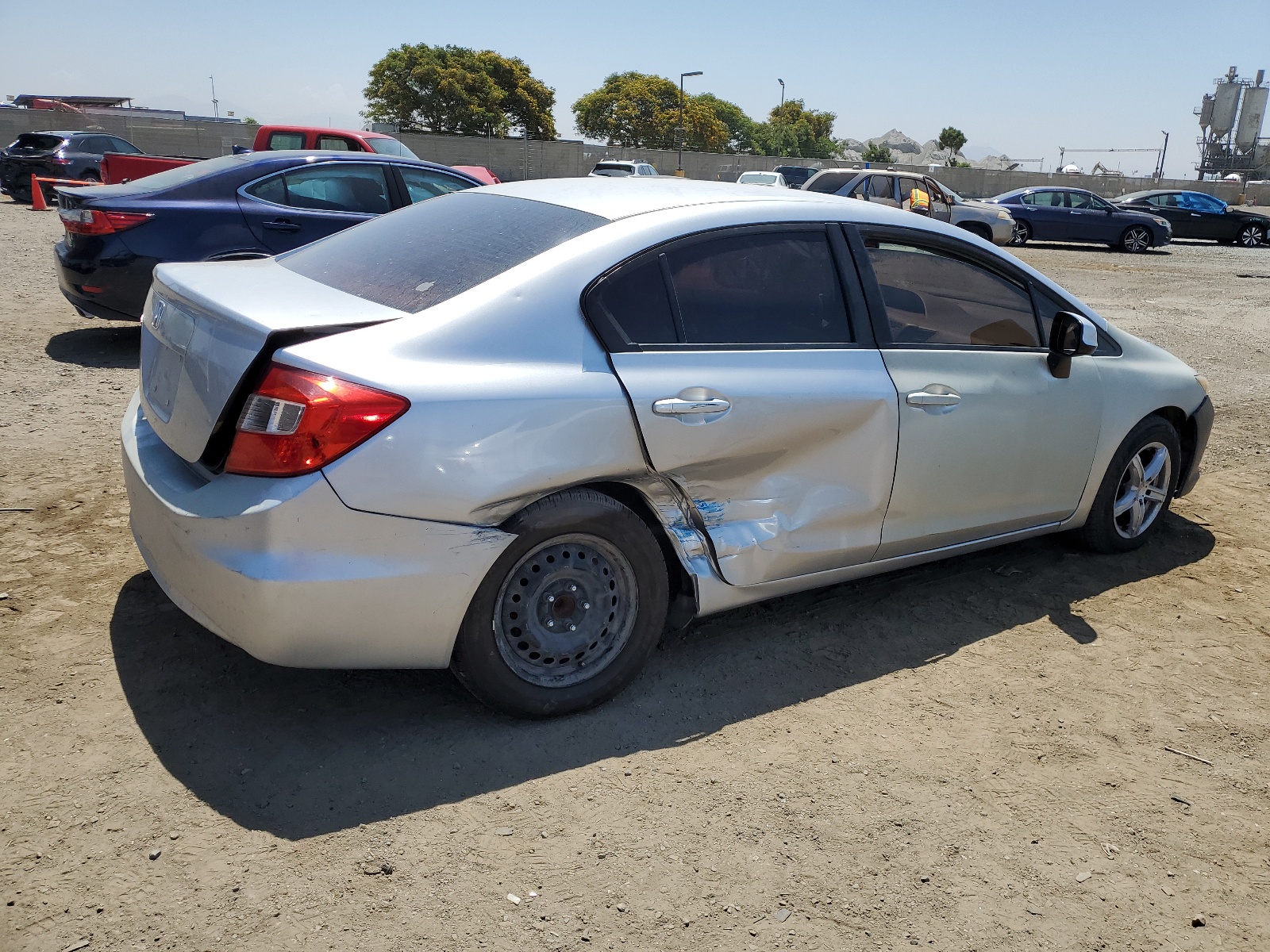 2012 Honda Civic Lx vin: 19XFB2F56CE366463