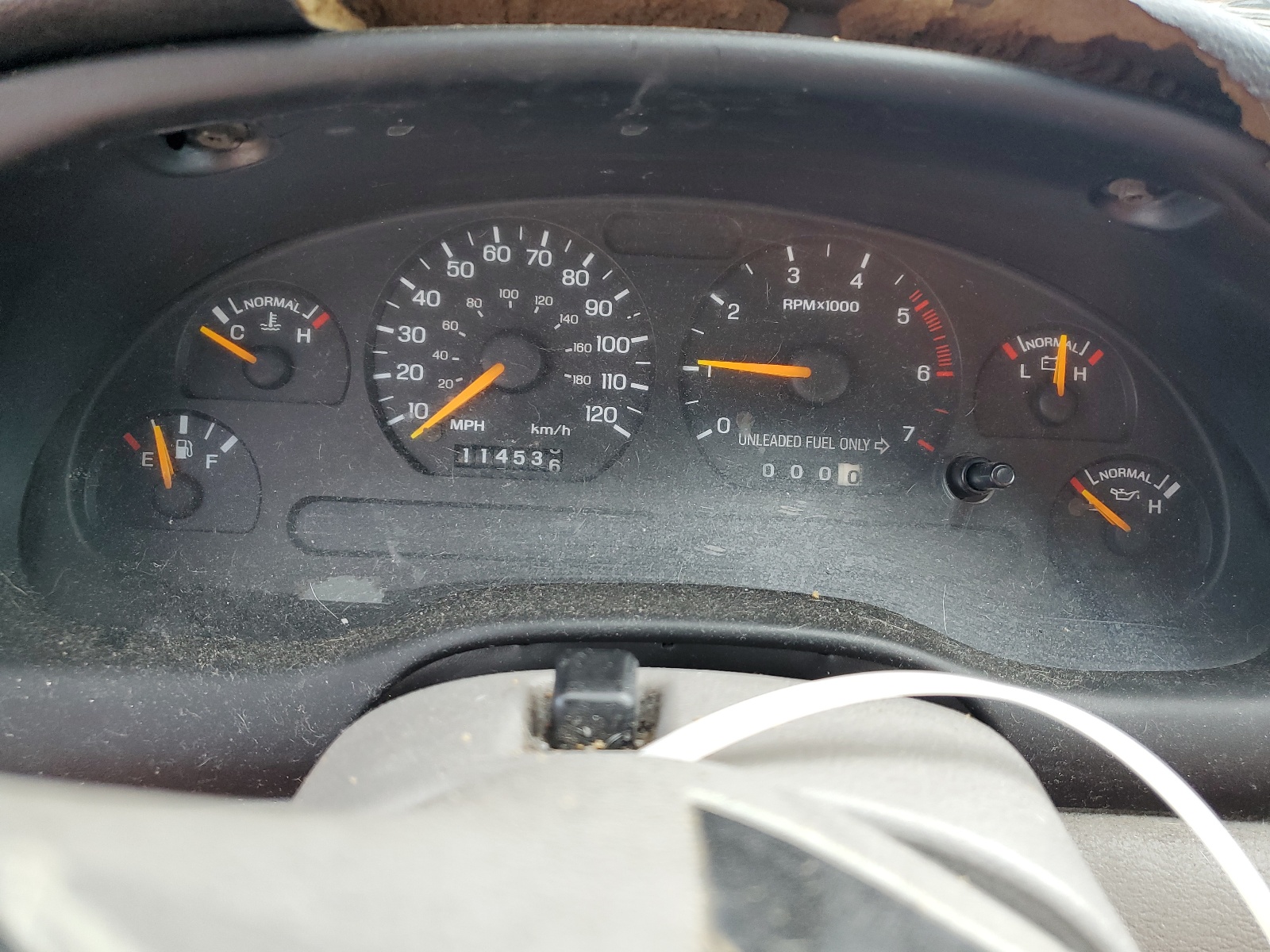 1FAFP4040WF242766 1998 Ford Mustang