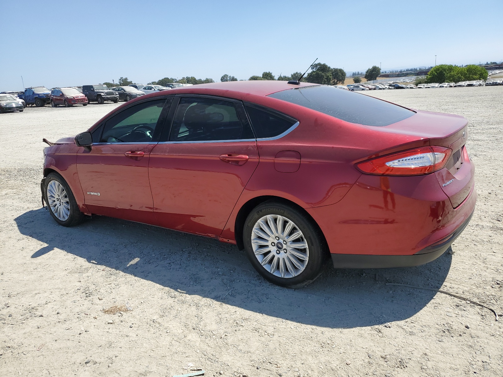 3FA6P0UU5GR343132 2016 Ford Fusion S Hybrid