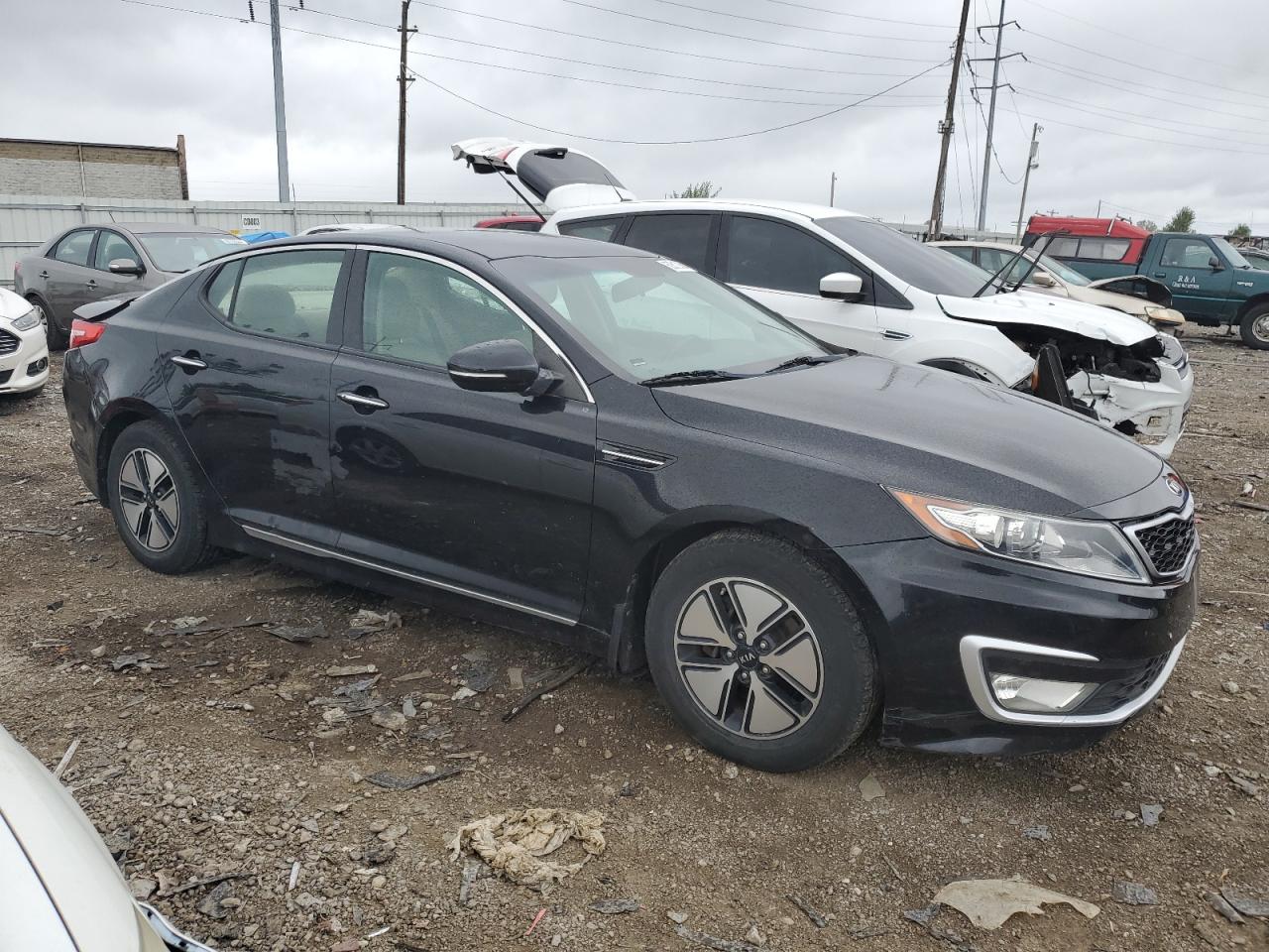 2012 Kia Optima Hybrid VIN: KNAGM4ADXC5027707 Lot: 62612454