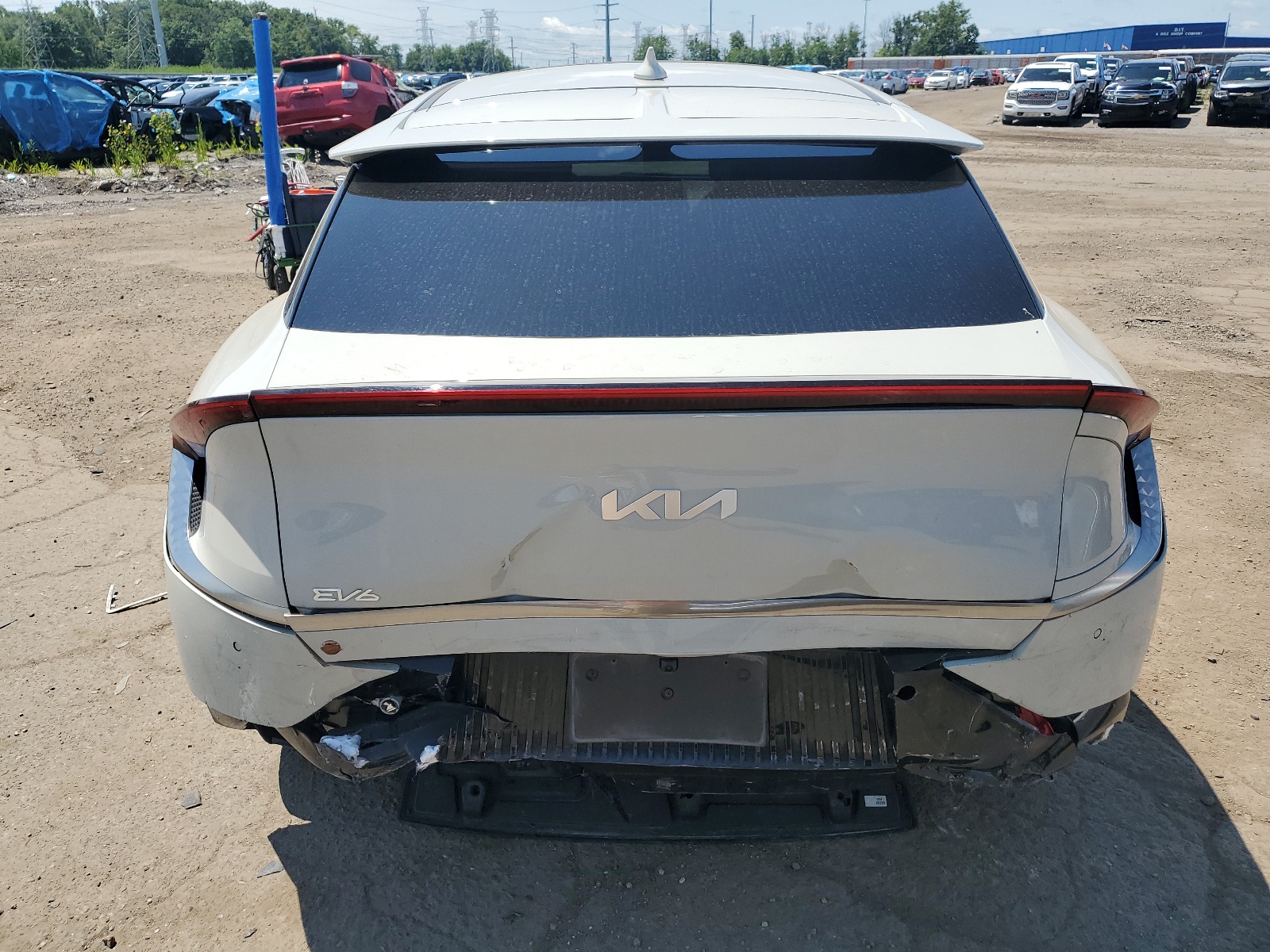 KNDC3DLC5N5027030 2022 Kia Ev6 Light