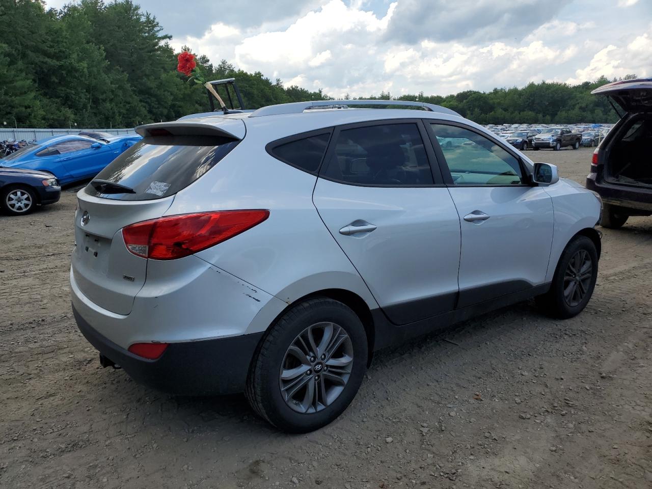 2014 Hyundai Tucson Gls VIN: KM8JUCAG2EU929978 Lot: 62183454