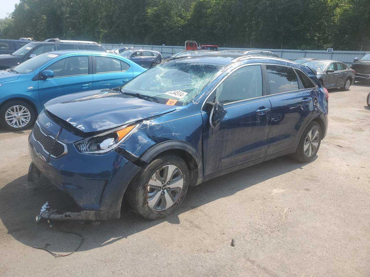 2019 Kia Niro Ex VIN: KNDCC3LC1K5221477 Lot: 63234514