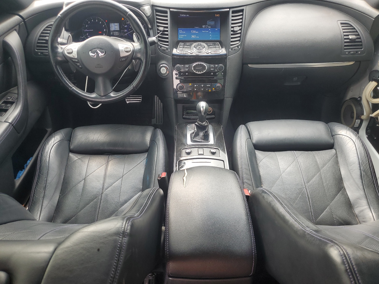 JN8CS1MW2FM482357 2015 Infiniti Qx70