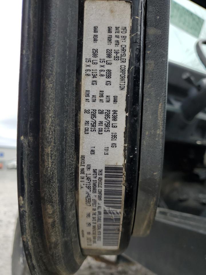 1994 Jeep Wrangler / Yj S VIN: 1J4FY19P7RP425917 Lot: 62229124