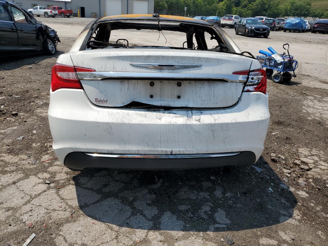 2012 Chrysler 200 Touring VIN: 1C3CCBBB6CN107886 Lot: 65559574